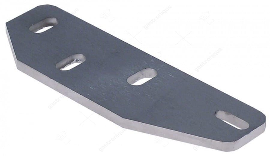 deurscharnier inbouwpositie boven rechts L 156mm B 50mm materiaaldikte 6mm