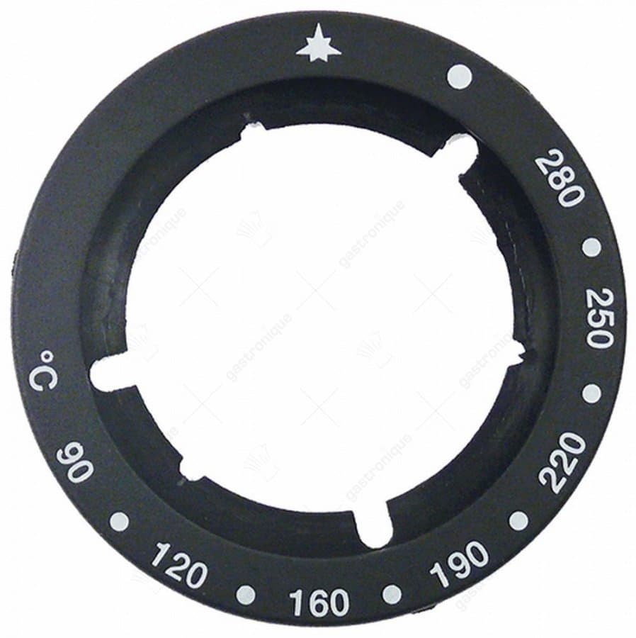 knopsymbool ø 94mm 90-280°C