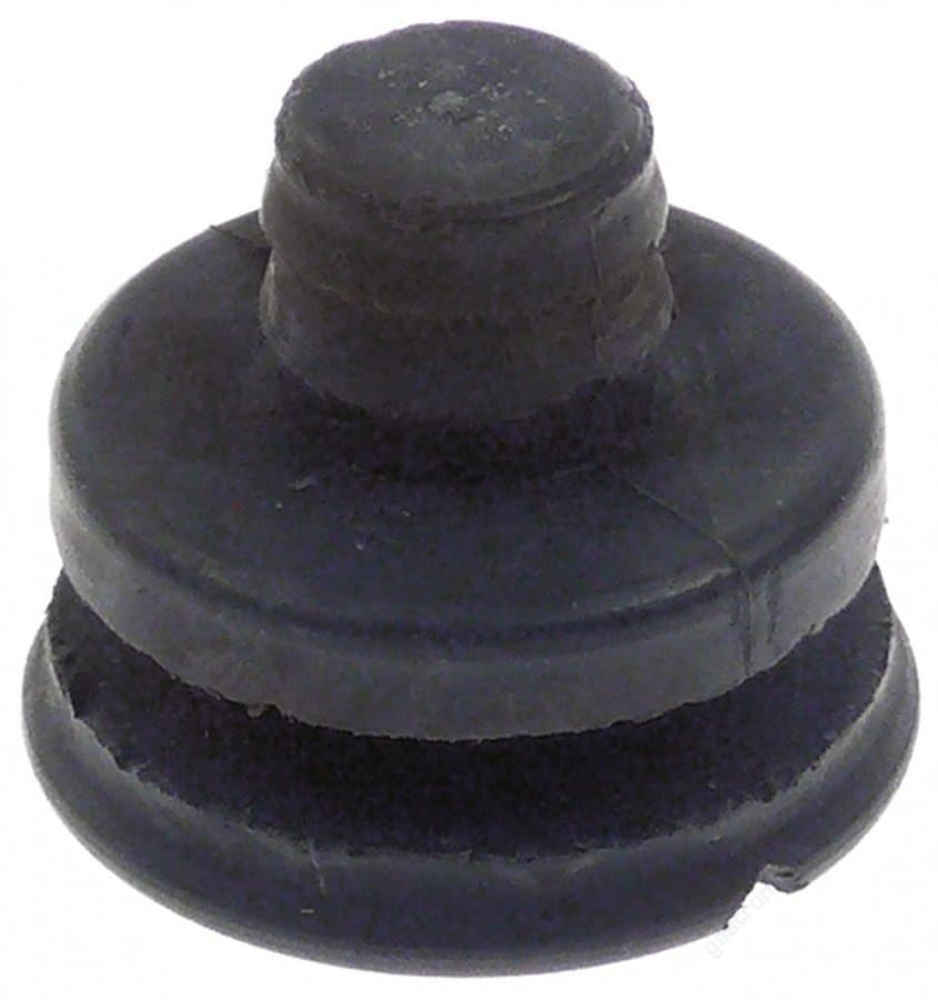 apparaatvoet ø 32mm H 15mm inbouw ø 13mm totale hoogte 26mm rubber vpe 1stuk - Image 1
