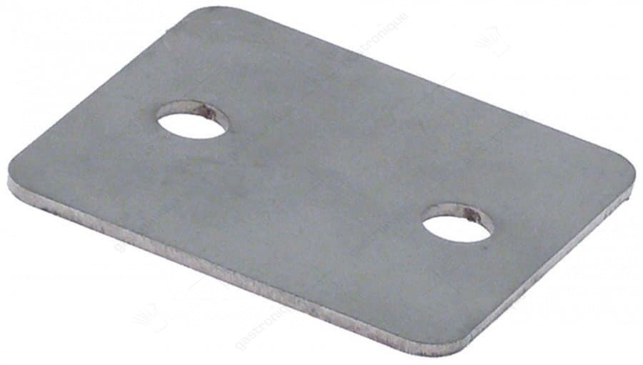 onderlegplaat B 40mm staalblad verzinkt L 44mm
