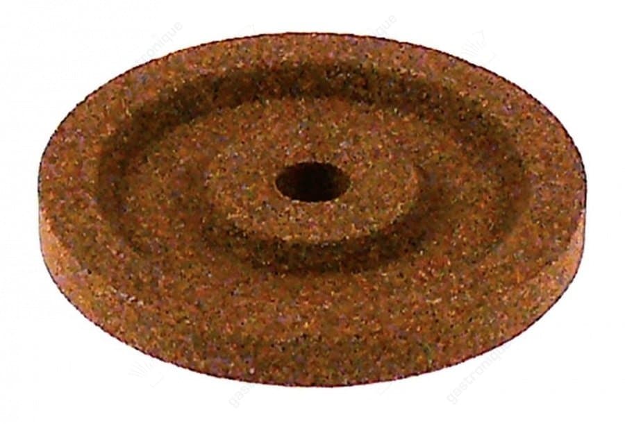 slijpsteen ø 45mm dikte 8mm boring ø 6mm korreling fijn met fase, met naaf - Image 1