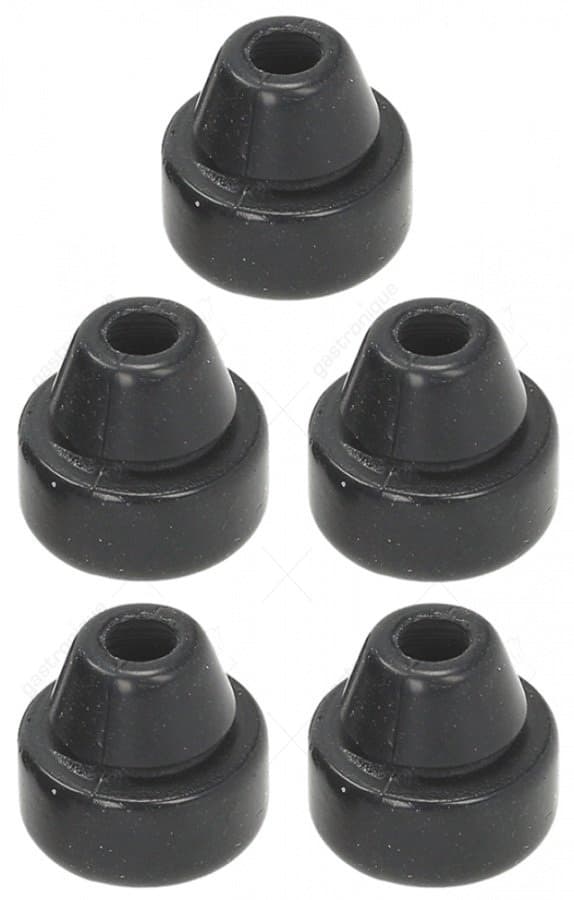 rubber bumper ø 7x14 mm - pack. 5 pcs