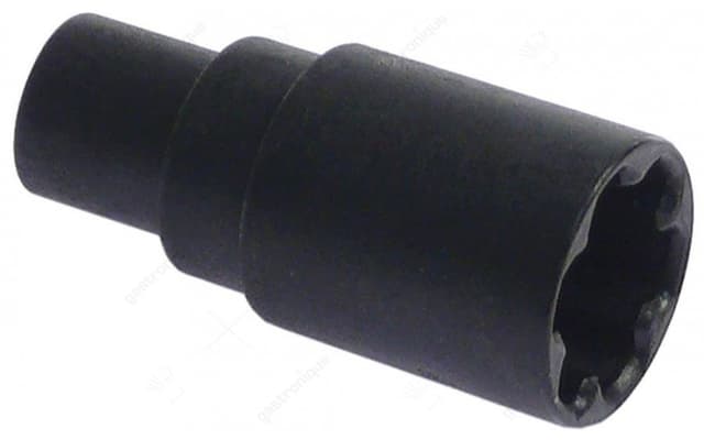 koppeling asafname 5,5mm D1 ø 10mm D2 ø 16mm L1 34mm 6 tanden - Thumbnail 1