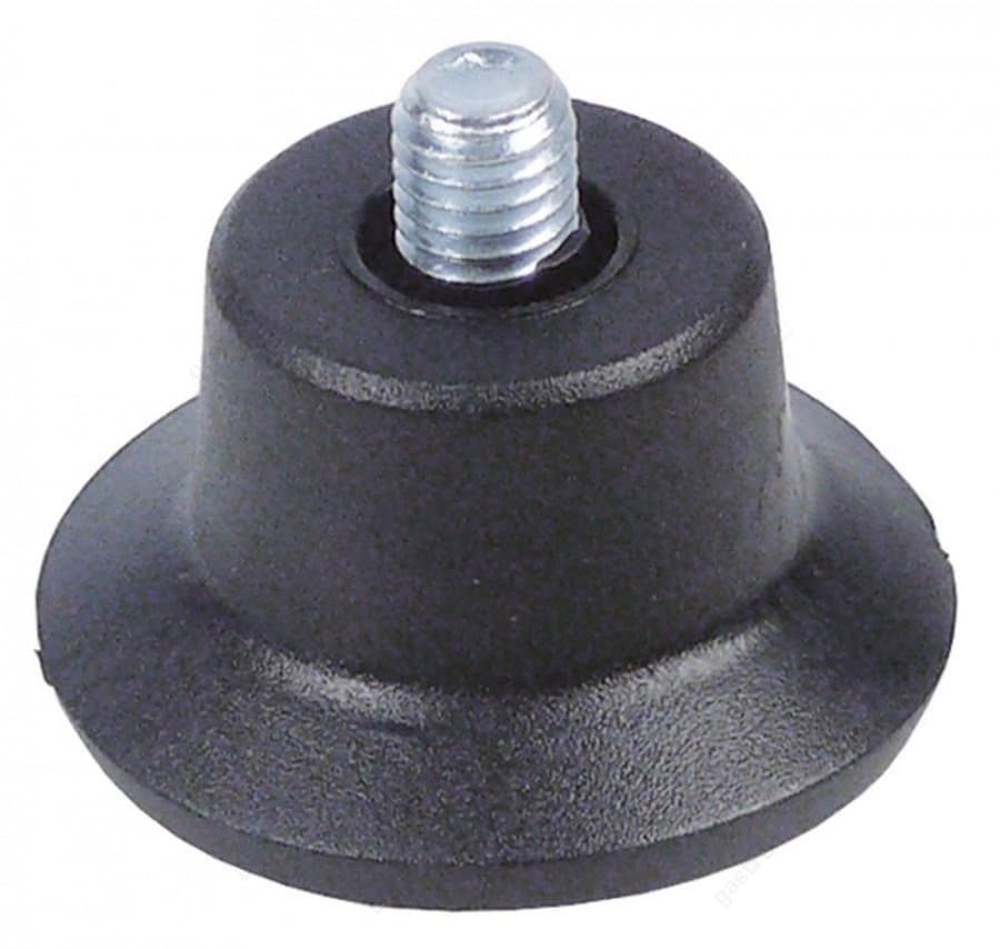 apparaatvoet draad M8 draad L 8mm H 22mm ø 40mm vpe 1stuk