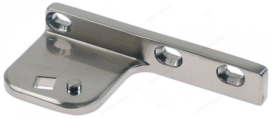 lagerscharnier L 98mm B 46mm bevestigingsafstand 80mm inbouwpositie onder links