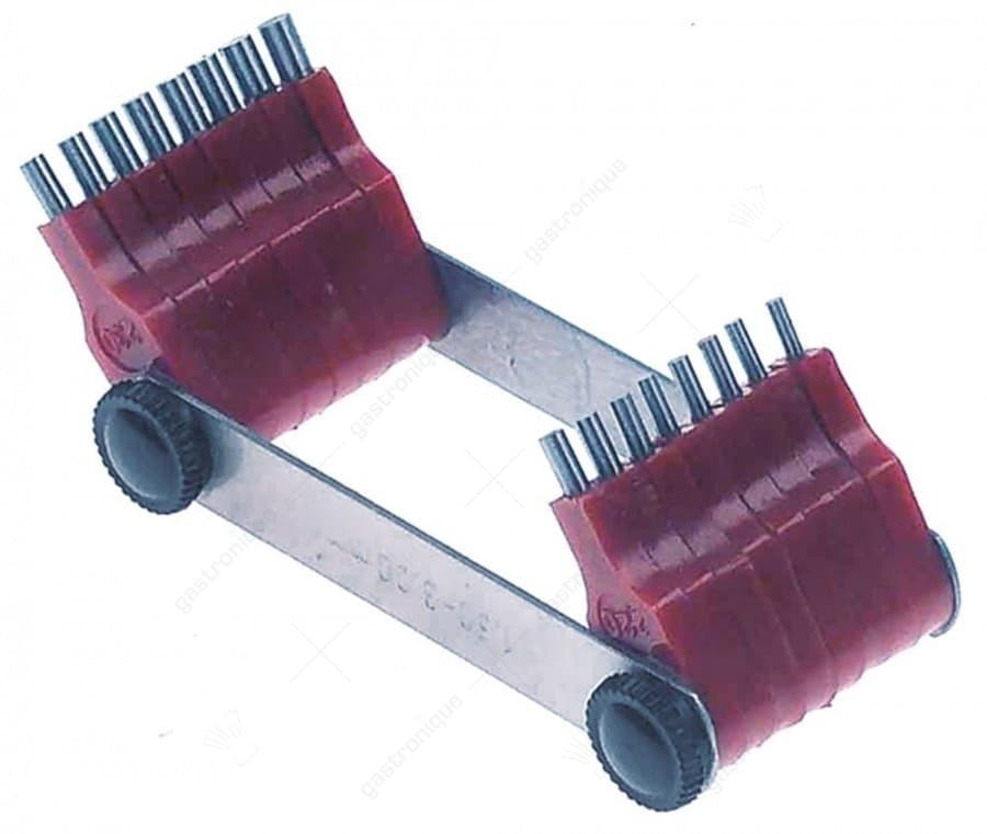 maatvoeler inspuiters met 16 meetpunten grootte 1,5-3mm