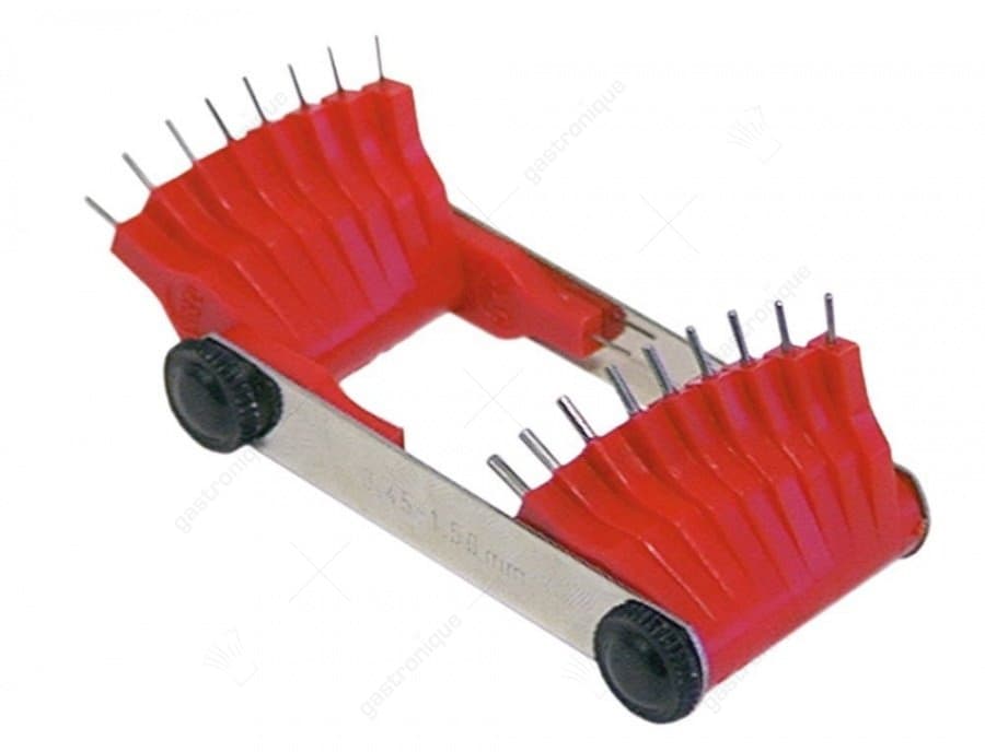 maatvoeler inspuiters met 20 meetpunten grootte 0,45-1,5mm - Image 1