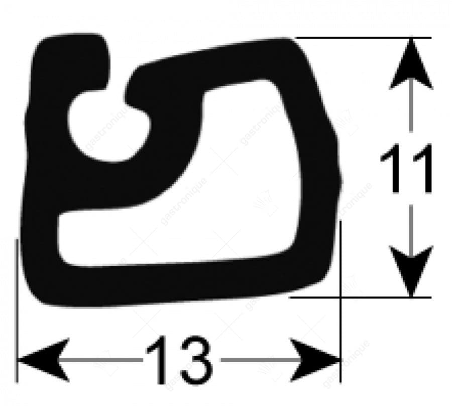 DEURRUBBER VOOR KOELCEL BANCO - 6 m