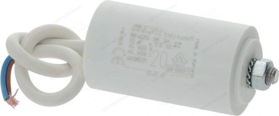 condensateur avec cable 20µf - Image 1
