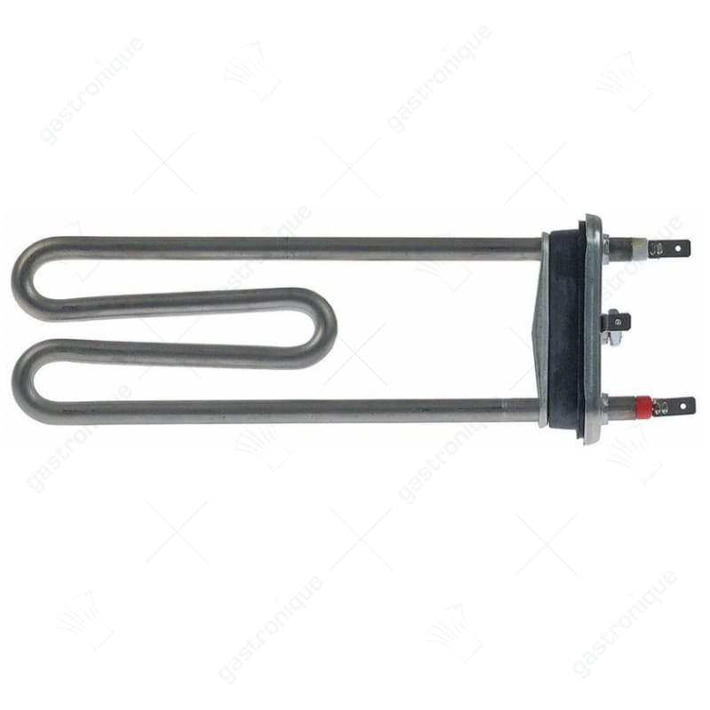 verwarmingselement 1400W 230V flens 80x28mm L 200mm B 65mm VC 1 aansluiting vlaksteker 6,3mm