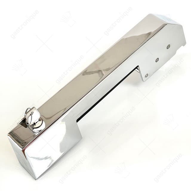 koelcelsluiting type JUMBO 6000 afsluitbaar L 300mm H 70mm B 40mm verchroomd - Thumbnail 1