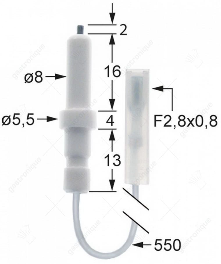 bougie ontstekingskabels rond ø 5x35 mm - Image 1