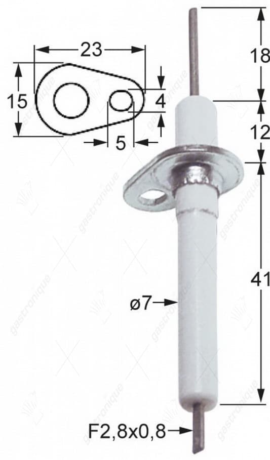 bougie ontstekingskabels rond ø 6x55 mm - Image 1