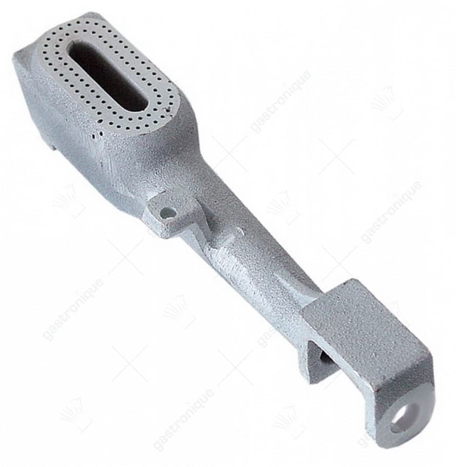 central vertical burner 300x55 mm