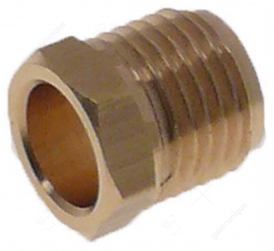 bougieschroef draad M10x1 koper BiD ø 7,2 mm L 11 mm SB 10 vpe 1 stuk