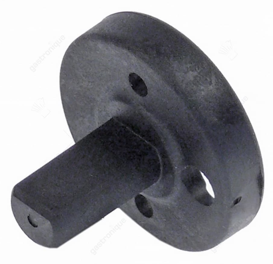 Knop adapter ø 32mm as ø 10x8mm as L 18/18mm passend voor SIT