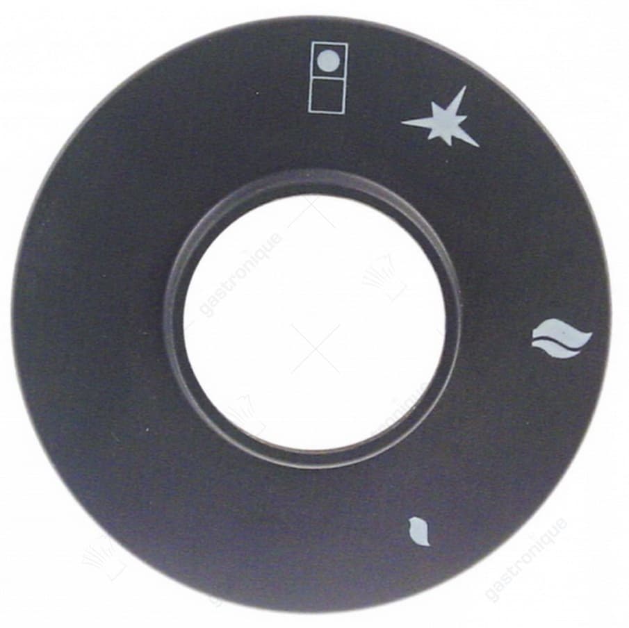symboolplaat knop ø 84 mm bedrukt