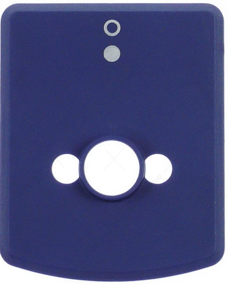 symboolplaat blauw bedrukt greep - Image 1