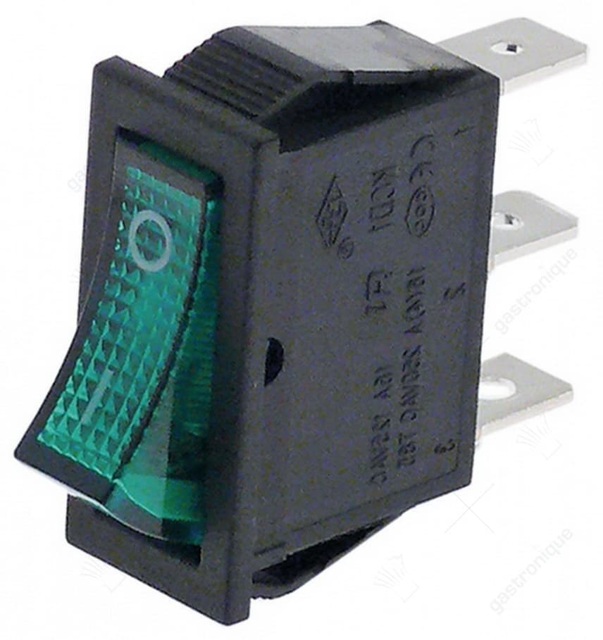 1-polige schakelaar groen 16a 250v - Image 1