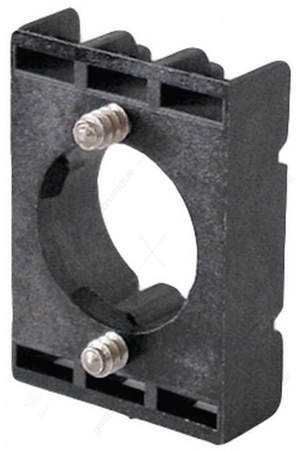 support base for push-button contacts