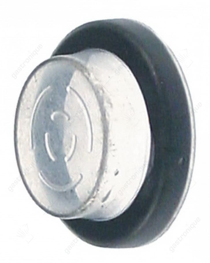 beschermkap inbouwmaat ø25mm transparant rond OD ø 33mm H 12mm buitenmaat 23mm binnenmaat 21mm