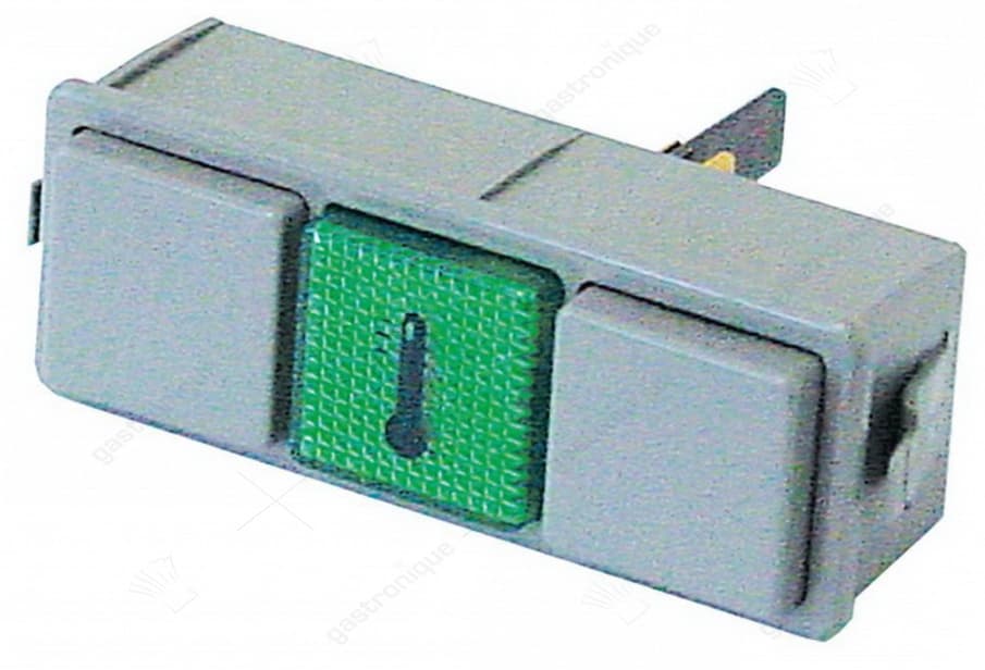 switch block with 2 blanks - grey