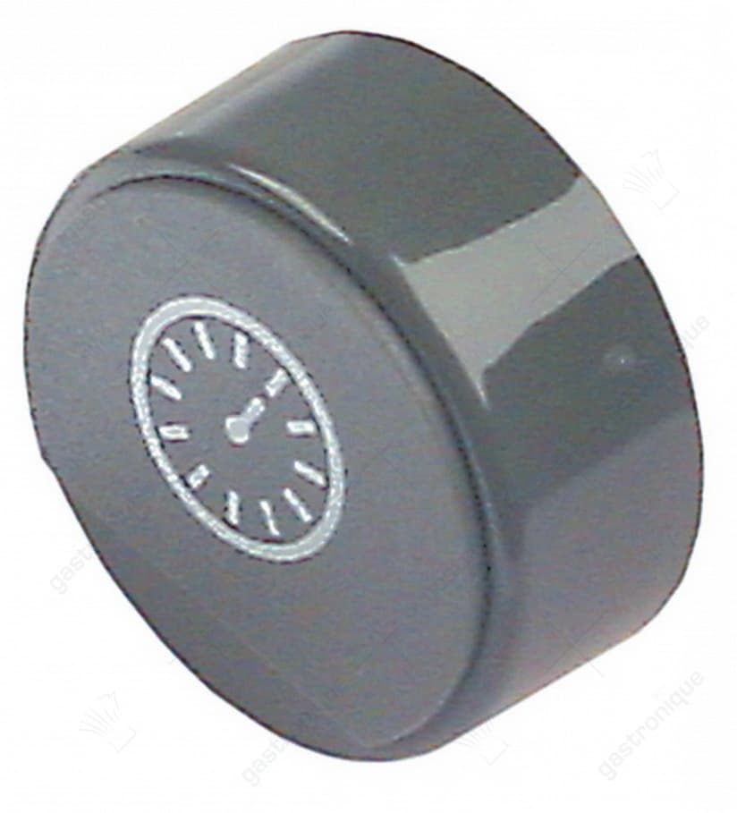 ronde drukknop grijs ø 23 mm cyclus