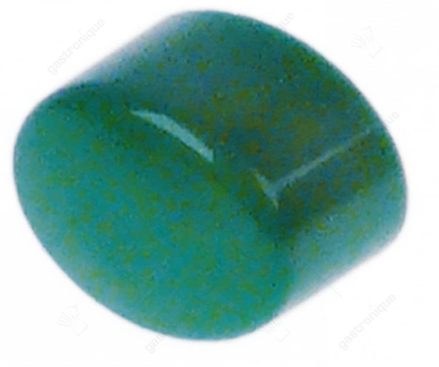 knop ovaal 17x13 mm groen