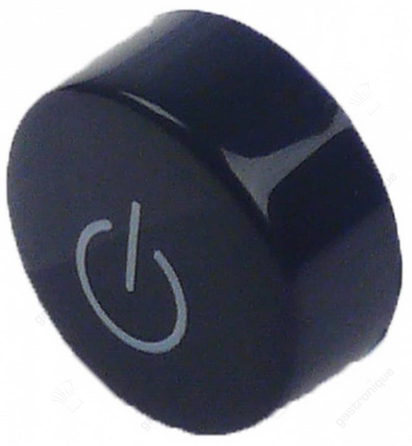 ronde drukknop blauw ø 21 mm "start"