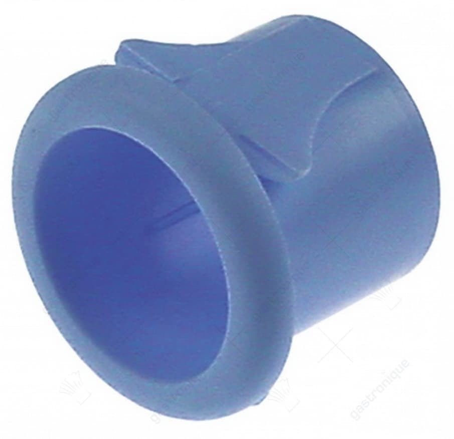 round push-button holder light blue