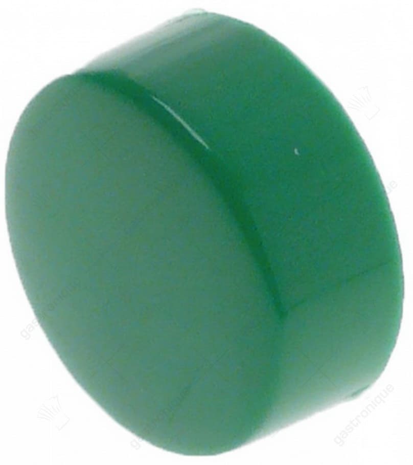 Druktaster groen inbouw ø 21mm as 3,7x3,7mm