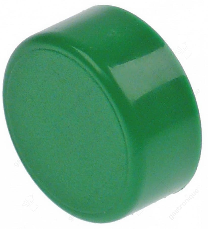 ronde drukknop groene ø 23 mm