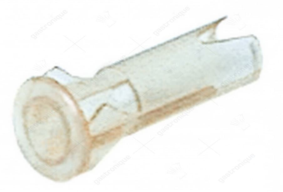 signaallampfitting inbouwmaat ø10mm transparant rond vpe 1stuk - Image 1
