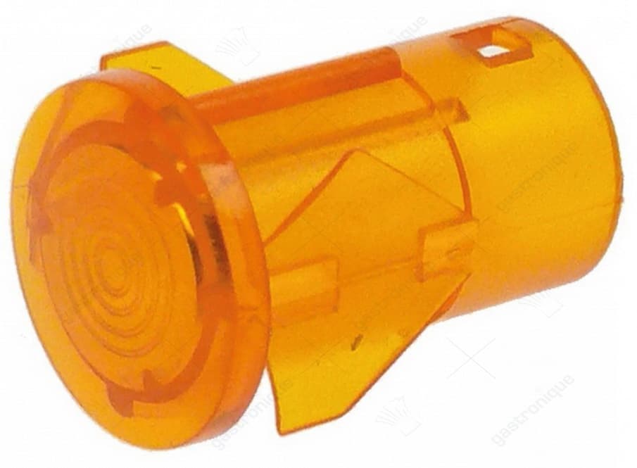 signaallampfitting inbouwmaat ø12mm geel rond - Image 1
