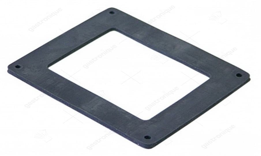 pakking L 91mm B 77mm gat ø 3mm voor ovenlamp