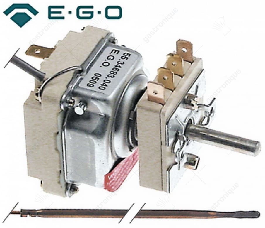 thermostaat 1-fase 100-470°c