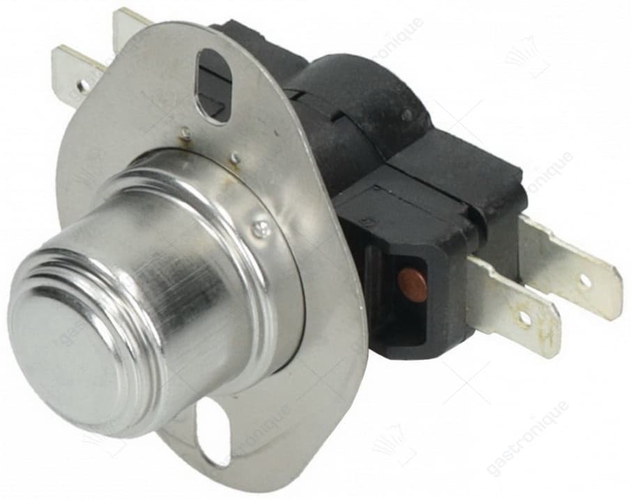 clixonthermostaat uitschakeltemp. 55/42°C 1NO/1NC 16 A LA 40 mm 250 V 2-gatsbevestiging - Image 1
