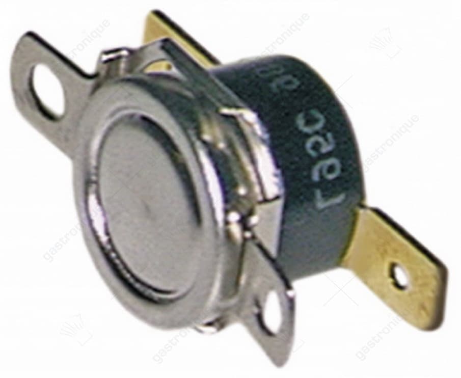clixonthermostaat LA 23,8mm uitschakeltemp. 50°C 1NC 1-polig 16A 250V aansluiting F6,3