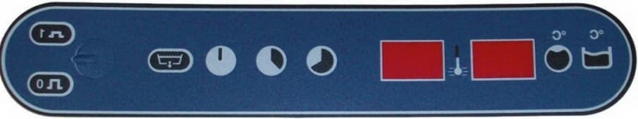 adhesive plate silk-screen printed - Image 1