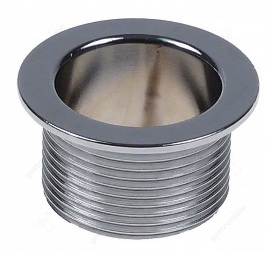 afvoerventiel draad M35x2 koper ø 45mm H 25mm ID ø 30mm