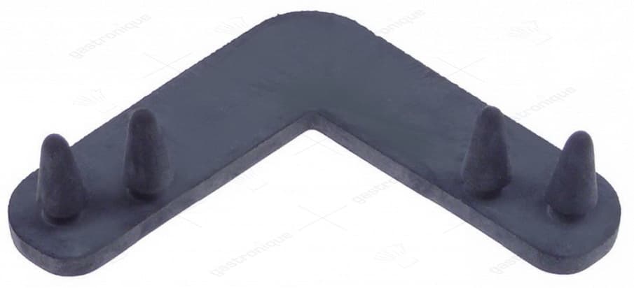 rubber buffer L 63mm H 17,5mm B 63mm