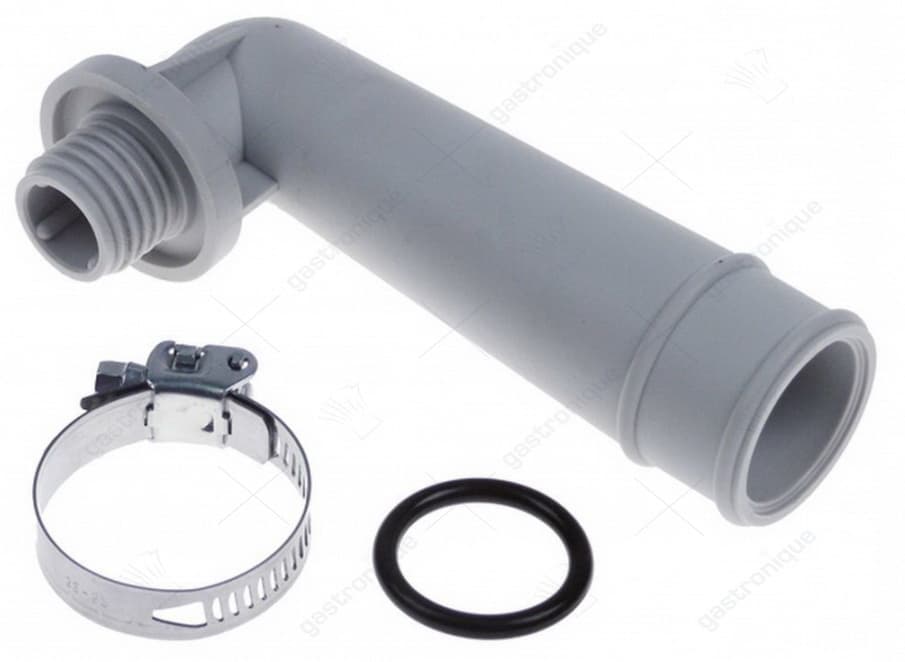 bocht ø 40mm L 154mm compleet