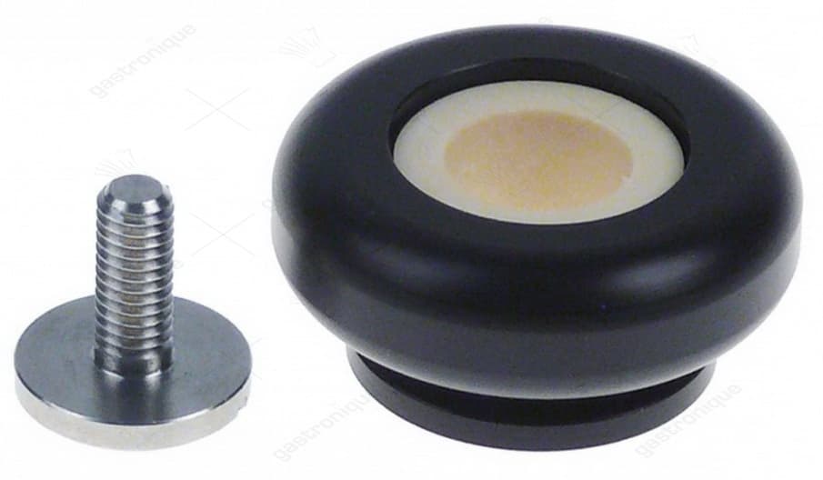 rollers couple complete ø 40 mm screw m6