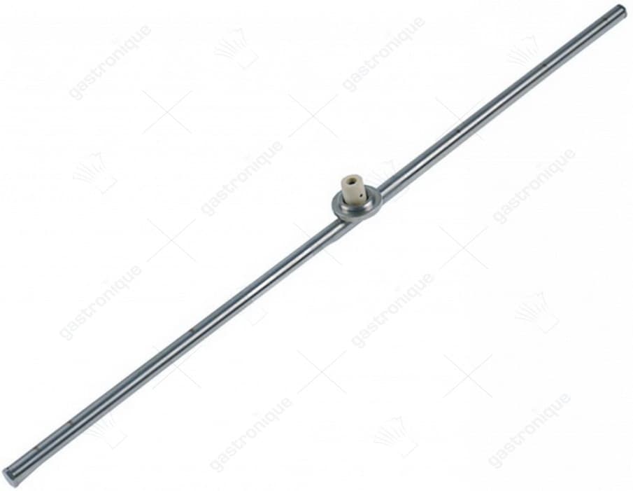 naspoelarm L 580mm sproeiers 7 inbouw ø 15mm inbouwpositie boven/onder