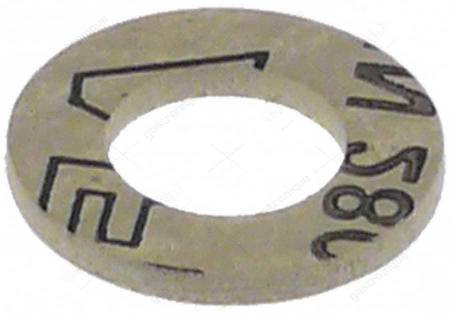 vlakpakking fiber OD ø 15mm ID ø 8mm materiaaldikte 2mm vpe 1stuk