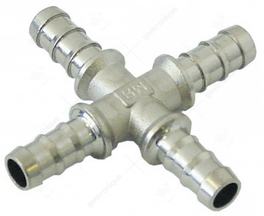 hose end fitting 4 ways ø 11 mm