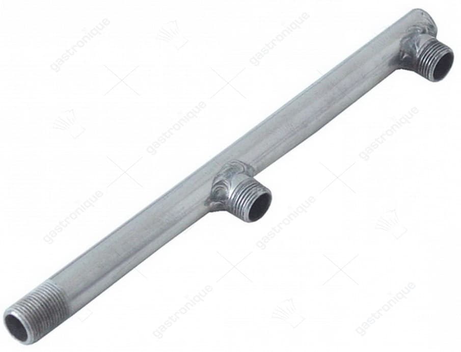 naspoelarm L 175mm sproeiers 2 draad M12x1 inbouwpositie boven/onder