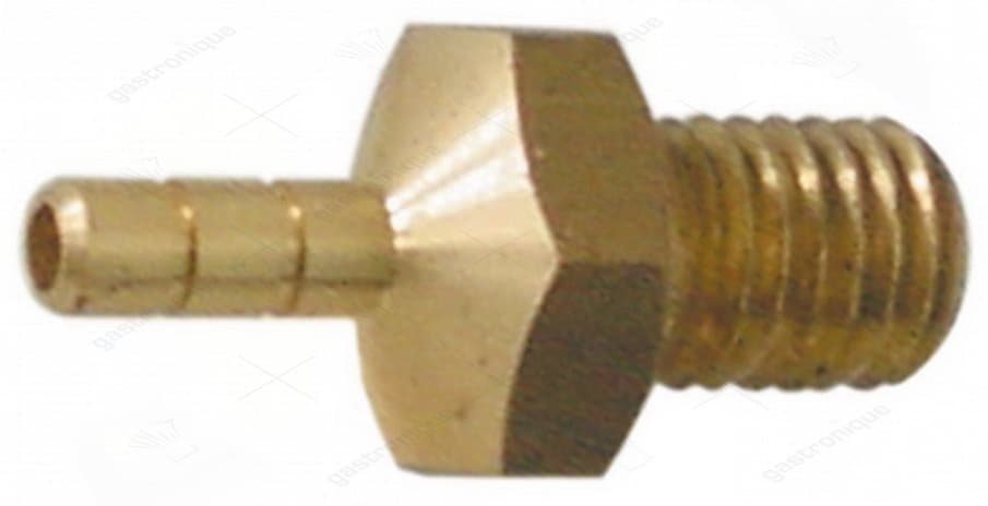hose end fitting of brass