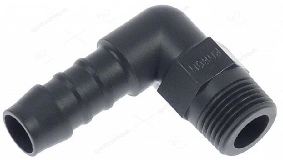 elbow hose end fitting ø 11 mm