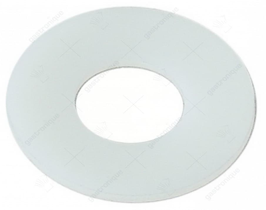 schijf voor wasarm ID ø 50mm AD ø 22mm dikte 2mm nylon